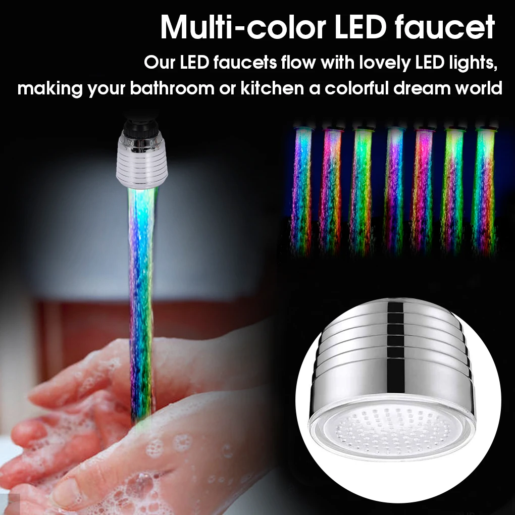 Смеситель для воды со светодиодной подсветкой, меняющая цвет RGB, насадка для душа, 360 градусов, термостойкий распылитель, пластиковая сменна...
Смеситель для воды со светодиодной подсветкой, меняющая цвет RGB, насадка для душа, 360 градусов, термостойкий распылитель, пластиковая сменна...
