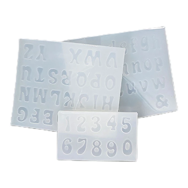 L5YA 3 Pcs/Set Mini Letters Resin Molds Silicone Number Alphabet Epoxy Casting Mould
L5YA 3 Pcs/Set Mini Letters Resin Molds Silicone Number Alphabet Epoxy Casting Mould