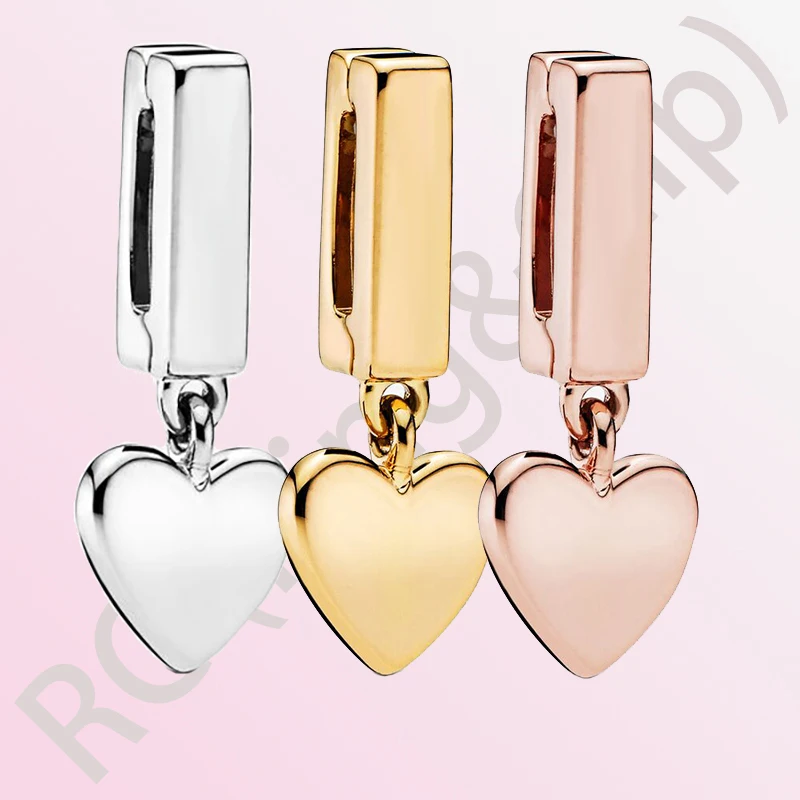 925 Sterling Silver Beads Reflexions 3 colors Floating Heart Clip Charms fit Original Pandora Reflexions Bracelets Women Jewelry
925 Sterling Silver Beads Reflexions 3 colors Floating Heart Clip Charms fit Original Pandora Reflexions Bracelets Women Jewelry