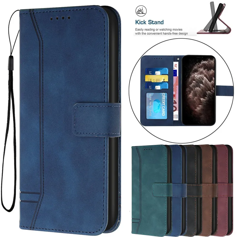 Чехол SMILE для Huawei Y5 Lite Y6 Y7 Y9 Prime Y3 2017 2018 2019 Y5P Y6P Y7P Y8P Y9A Y7A 2020 Магнитный кожаный