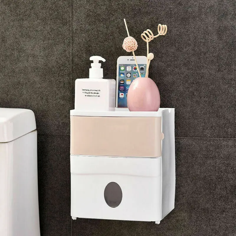 A Toilet Paper Holder Waterproof Wall Mounted Toilet Paper Tray Roll Paper Tube Storage Box Tray Tissue Box Shelf Bathroom
A Toilet Paper Holder Waterproof Wall Mounted Toilet Paper Tray Roll Paper Tube Storage Box Tray Tissue Box Shelf Bathroom