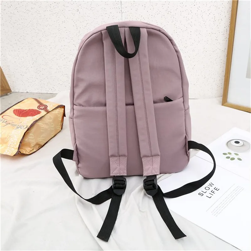 Solid Backpack Brand High Quality Large Capacity Leisure Or Travel Bag Water Proof Oxford School Bag for Teenage girls Package
Solid Backpack Brand High Quality Large Capacity Leisure Or Travel Bag Water Proof Oxford School Bag for Teenage girls Package