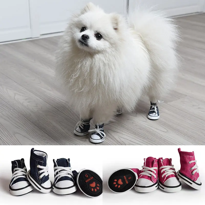 Comfortable Pet Denim Canvas Shoes Practical Dog Non-slip Canvas Shoes Solid Color Simplicity Adjustable Laces Pet Supplies
Comfortable Pet Denim Canvas Shoes Practical Dog Non-slip Canvas Shoes Solid Color Simplicity Adjustable Laces Pet Supplies