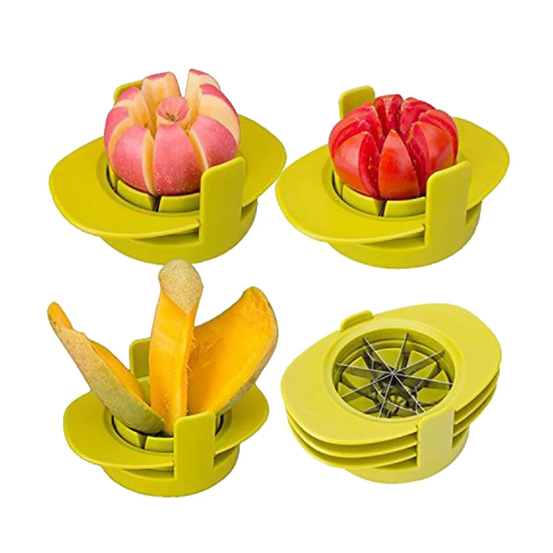 4-In-1 Apple Pear Mango Tomato Guava Orange Pitaya Fruit Vegetable Slicer Cutter With Common Base Kitchen Gadget
4-In-1 Apple Pear Mango Tomato Guava Orange Pitaya Fruit Vegetable Slicer Cutter With Common Base Kitchen Gadget