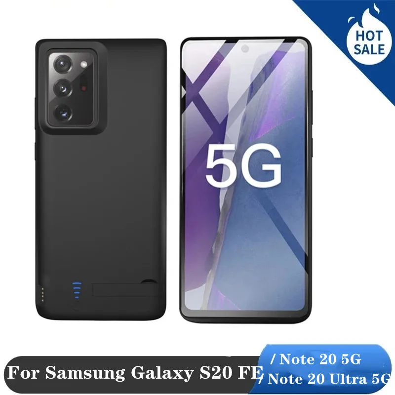 Внешний аккумулятор емкостью 6000 мАч, умный чехол для зарядки для Galaxy Note 20 20, Ультратонкий чехол для аккумулятора, чехол для зарядного устрой...
Внешний аккумулятор емкостью 6000 мАч, умный чехол для зарядки для Galaxy Note 20 20, Ультратонкий чехол для аккумулятора, чехол для зарядного устрой...