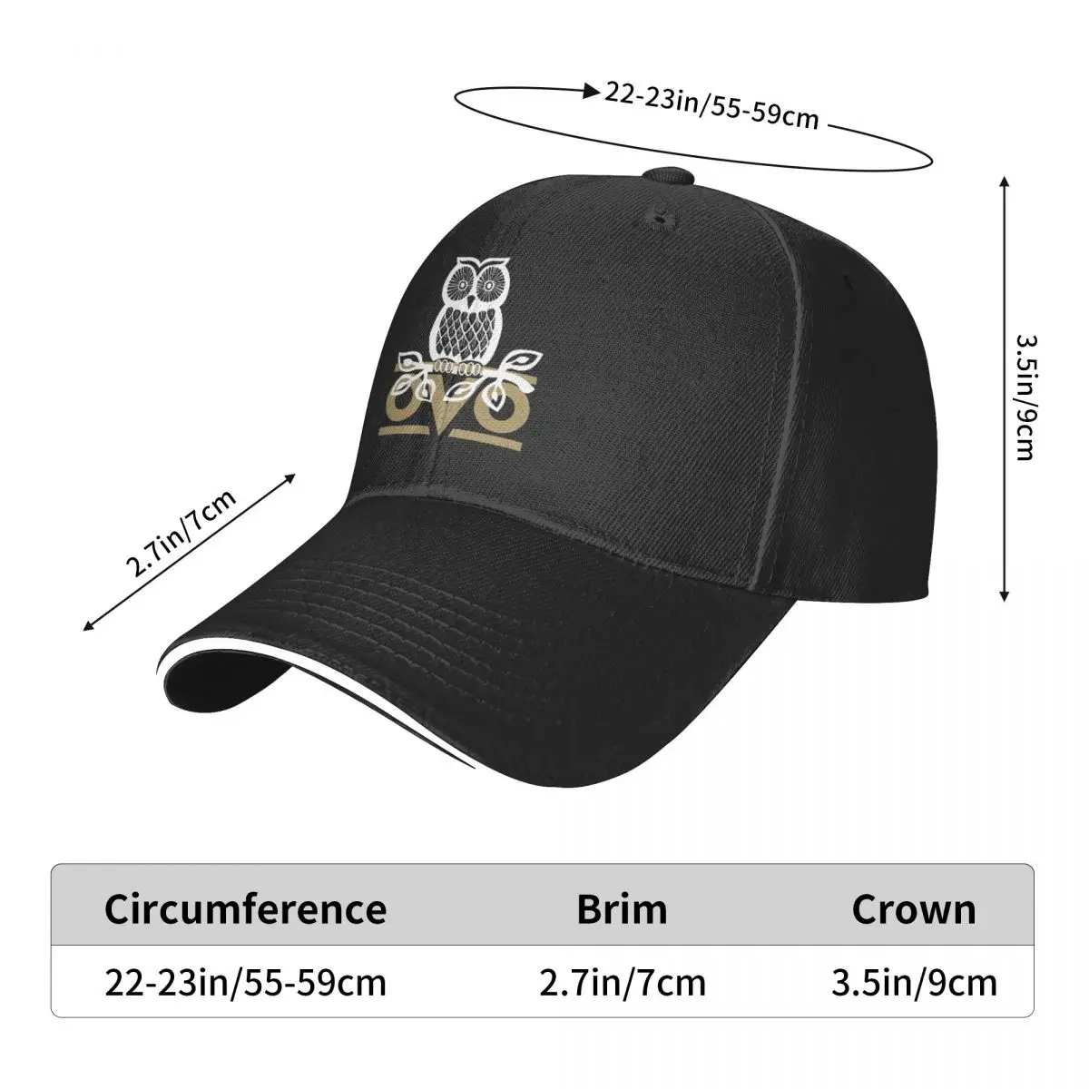 OVO Owl Men's New Baseball Cap Fashion Sun Hats Caps for Men and Women
OVO Owl Men's New Baseball Cap Fashion Sun Hats Caps for Men and Women