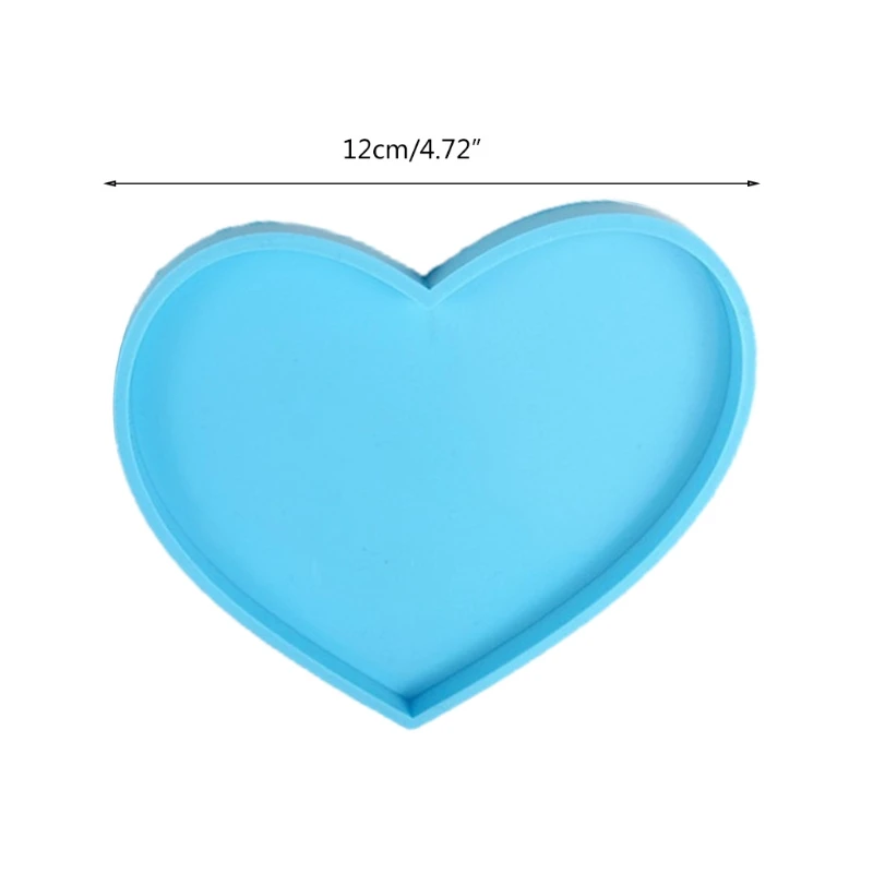 Heart Shape Coaster Epoxy Resin Mold Cup Mat Pad Silicone Mould DIY Crafts Decorations Ornaments Casting Tool
Heart Shape Coaster Epoxy Resin Mold Cup Mat Pad Silicone Mould DIY Crafts Decorations Ornaments Casting Tool