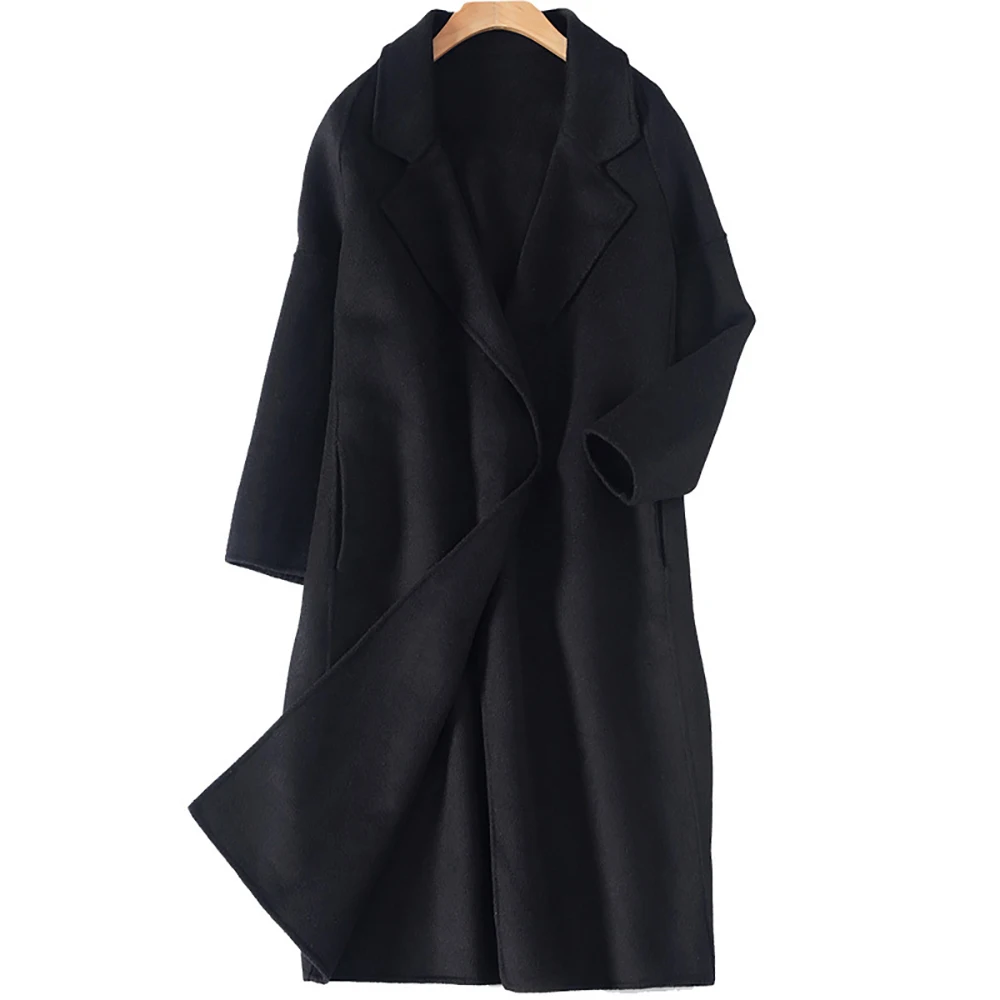 YUANYUANJYCO Winter Women Long Office Lady Wool 100% Coat LNZDY38 Fashion Loose Baggy Turn-Down Collar Long Sleeve Clothes
YUANYUANJYCO Winter Women Long Office Lady Wool 100% Coat LNZDY38 Fashion Loose Baggy Turn-Down Collar Long Sleeve Clothes