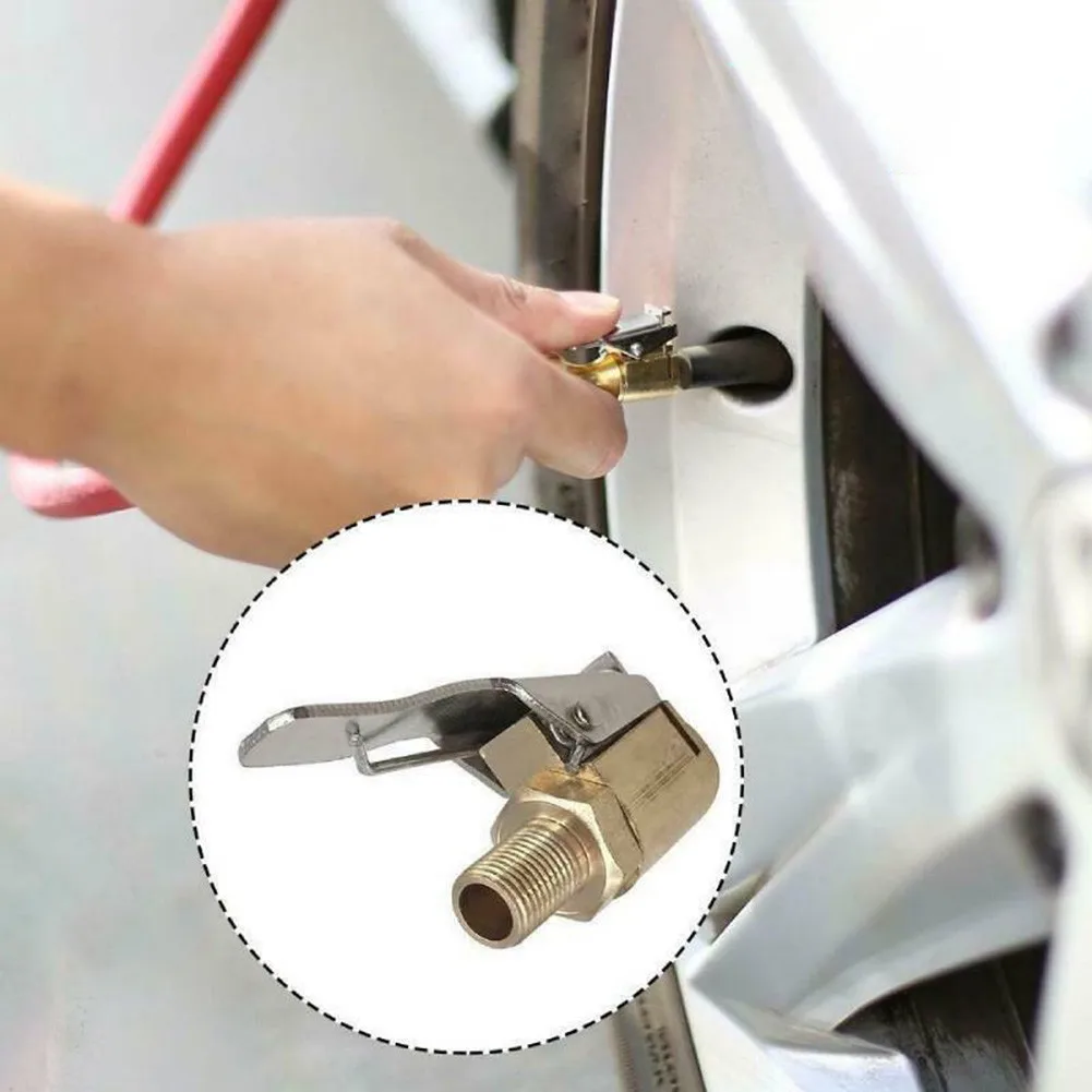 Portable 8MM Car Air Pump Nozzle Adapter Truck Tire Inflator Valve Connector Head Clip Pump For Car Tire 1Air Chuck Wheel Valve
Portable 8MM Car Air Pump Nozzle Adapter Truck Tire Inflator Valve Connector Head Clip Pump For Car Tire 1Air Chuck Wheel Valve