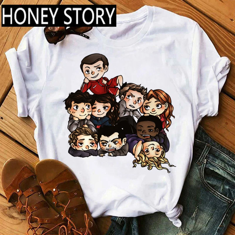Women Stilinski 24 Lahey McCall Graphic Tees Kawaii Movie Teen Wolf T Shirt Summer Tops Cartoon Unisex Fashion T-shirt Female
Women Stilinski 24 Lahey McCall Graphic Tees Kawaii Movie Teen Wolf T Shirt Summer Tops Cartoon Unisex Fashion T-shirt Female