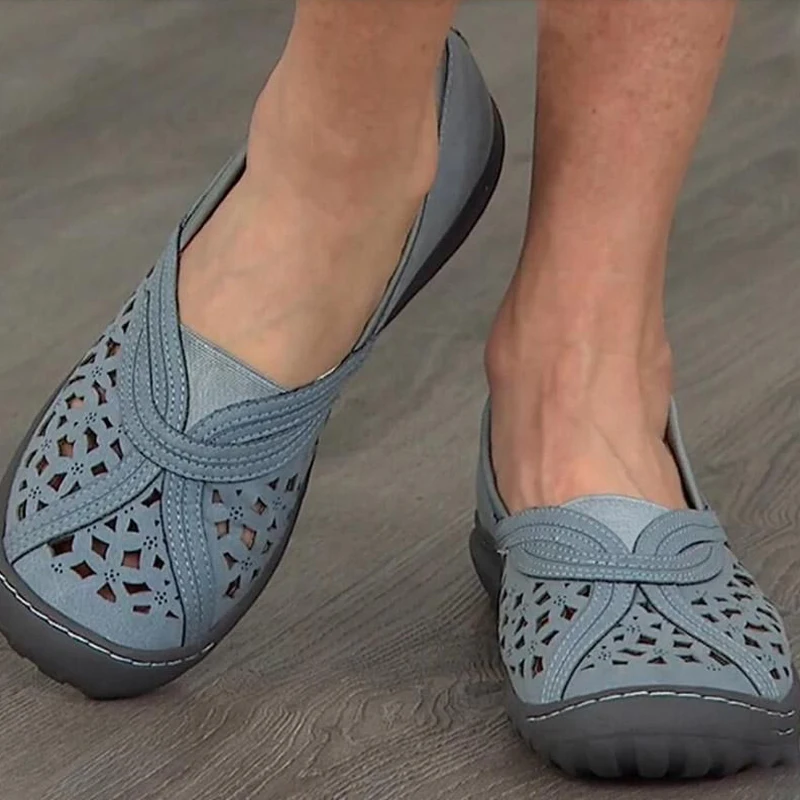 Shoes For Women 2021 New Women's Breathable Flat Sandals Pu Hollow Design Vintage Summer Shoes Tenis Feminino Chaussure Femme
Shoes For Women 2021 New Women's Breathable Flat Sandals Pu Hollow Design Vintage Summer Shoes Tenis Feminino Chaussure Femme