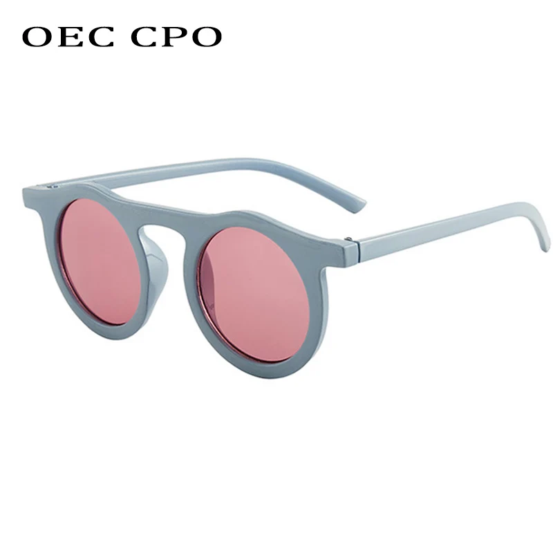 Фото Классические круглые солнцезащитные очки OEC CPO для мужчин и женщин модные