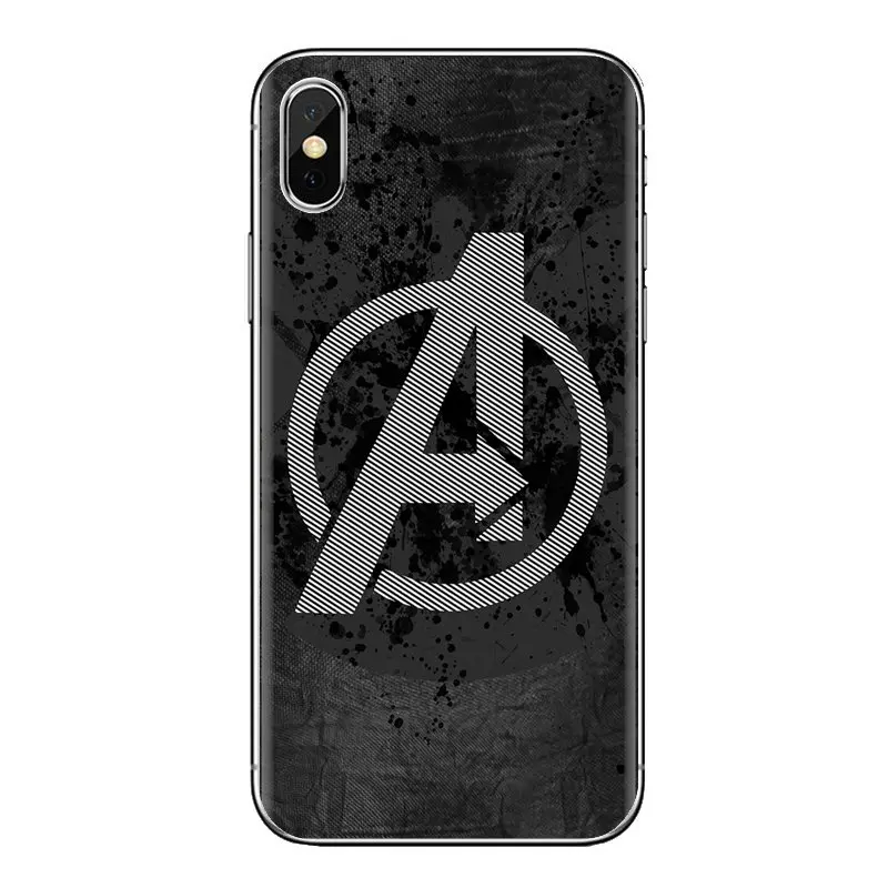 Классный с принтами "Marvel" "Мстители" логотипом для Xiaomi Redmi 4A S2 Note 3 3S 4 4X5 6plus 7