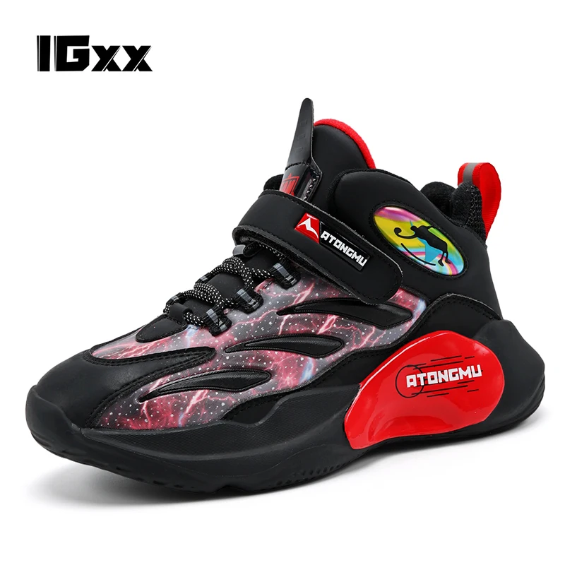 IGxx boys red basketball shoes fashion Sneaker four seasons cool air Sneakers For Children running sneakers size:28-40 4-12y
IGxx boys red basketball shoes fashion Sneaker four seasons cool air Sneakers For Children running sneakers size:28-40 4-12y