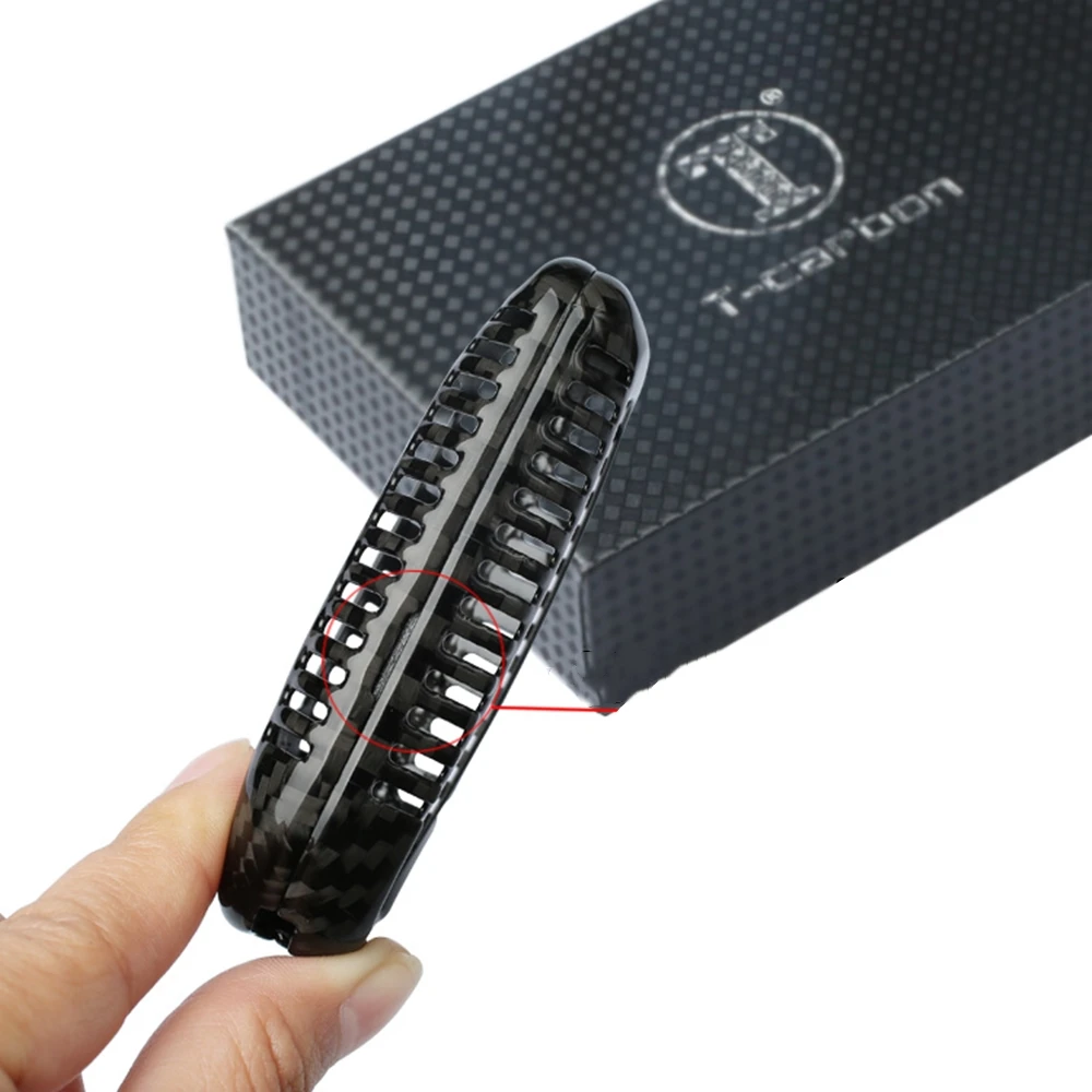 Remote Smart Key Fob Case Cover For TOYOTA ALPHARD RAV4 HILUX Real Carbon Fiber Car Auto Interior Keychain Keyless Cap Trim Kits
Remote Smart Key Fob Case Cover For TOYOTA ALPHARD RAV4 HILUX Real Carbon Fiber Car Auto Interior Keychain Keyless Cap Trim Kits