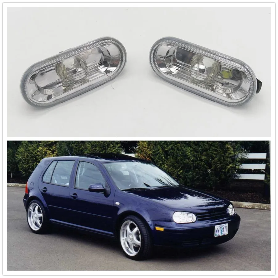 Для VW Golf 4 MK4 1998 1999 2000 2001 2002 2003 2004 2005 2006 автомобильный Стайлинг боковой маркер