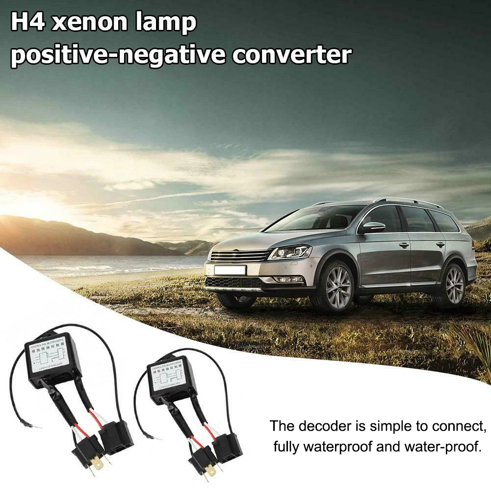 New LED Polarity Converter Negative Switch Harness Adapter Wiring Port Suitable For H4 Xenon Lamp Automotive Electronic Accessor
New LED Polarity Converter Negative Switch Harness Adapter Wiring Port Suitable For H4 Xenon Lamp Automotive Electronic Accessor