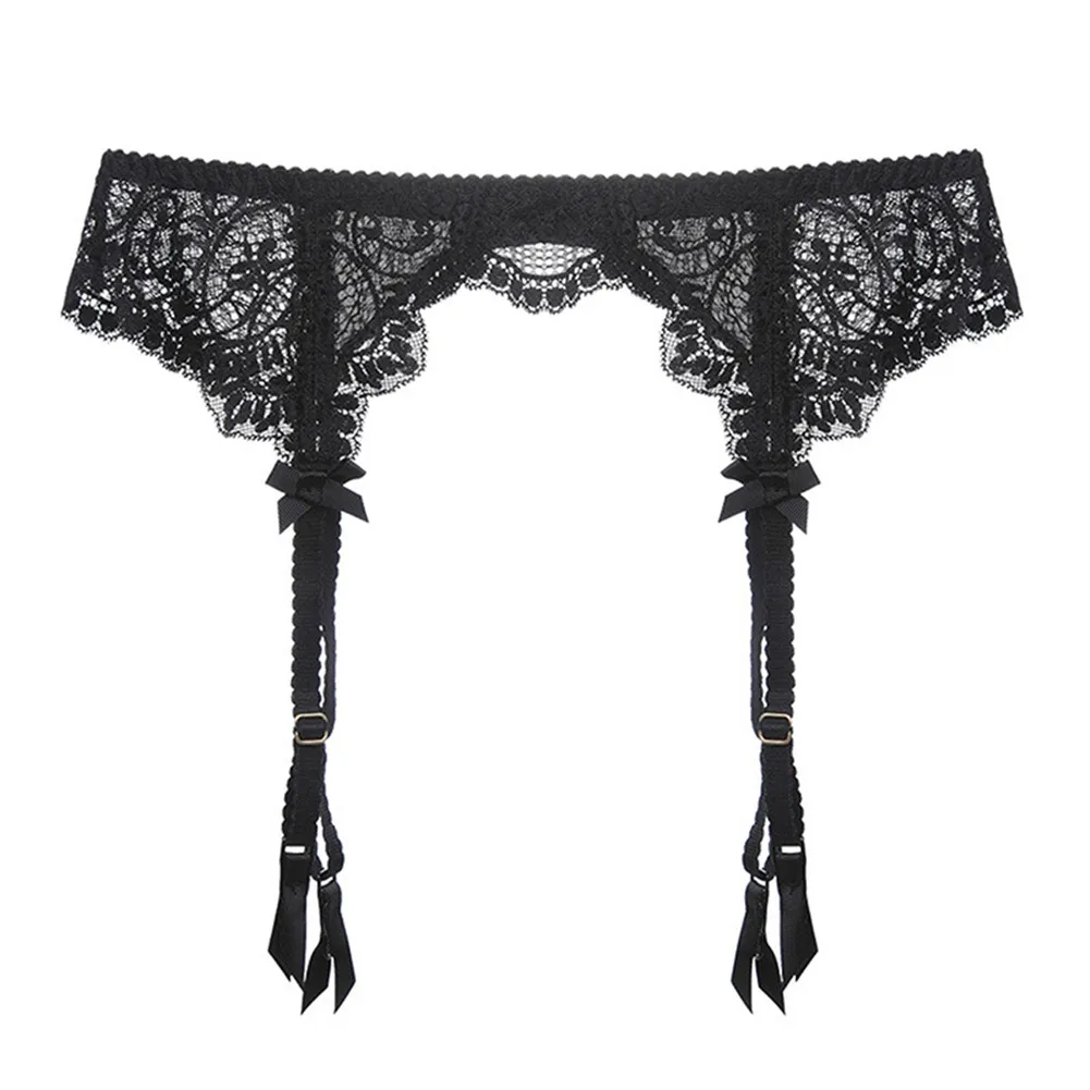 Трусики-пояс для чулок Erolanta Iveta, черные, 46-48 УТ-00004533M/L - Erolanta - Пояса для чулок - Купить