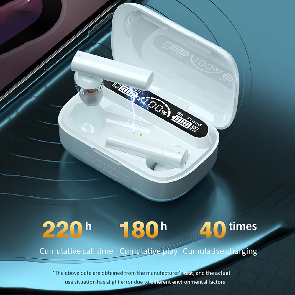X5 TWS Wireless Bluetooth Headphones Auto Pairing Noise Reduction Headset V5.1 IPX7 Waterproof Sports Earphones with Charge Box
X5 TWS Wireless Bluetooth Headphones Auto Pairing Noise Reduction Headset V5.1 IPX7 Waterproof Sports Earphones with Charge Box