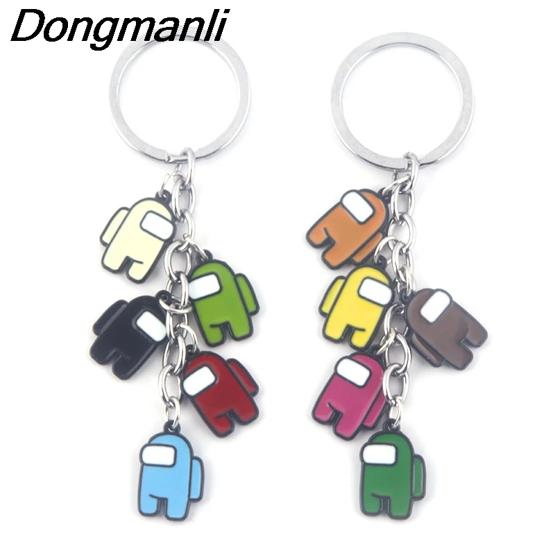 BG466 Game Astronaut Cartoon Character Charms Keychain Car Key Holder Men Women Fashion Game Metal Pendant Jewelry
BG466 Game Astronaut Cartoon Character Charms Keychain Car Key Holder Men Women Fashion Game Metal Pendant Jewelry
