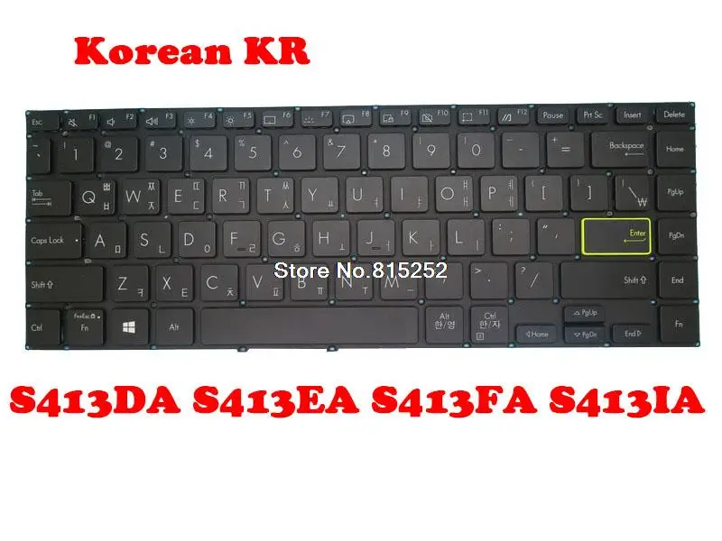 Клавиатура для ноутбука ASUS S413DA S413EA S413FA S413IA без рамки
Клавиатура для ноутбука ASUS S413DA S413EA S413FA S413IA без рамки