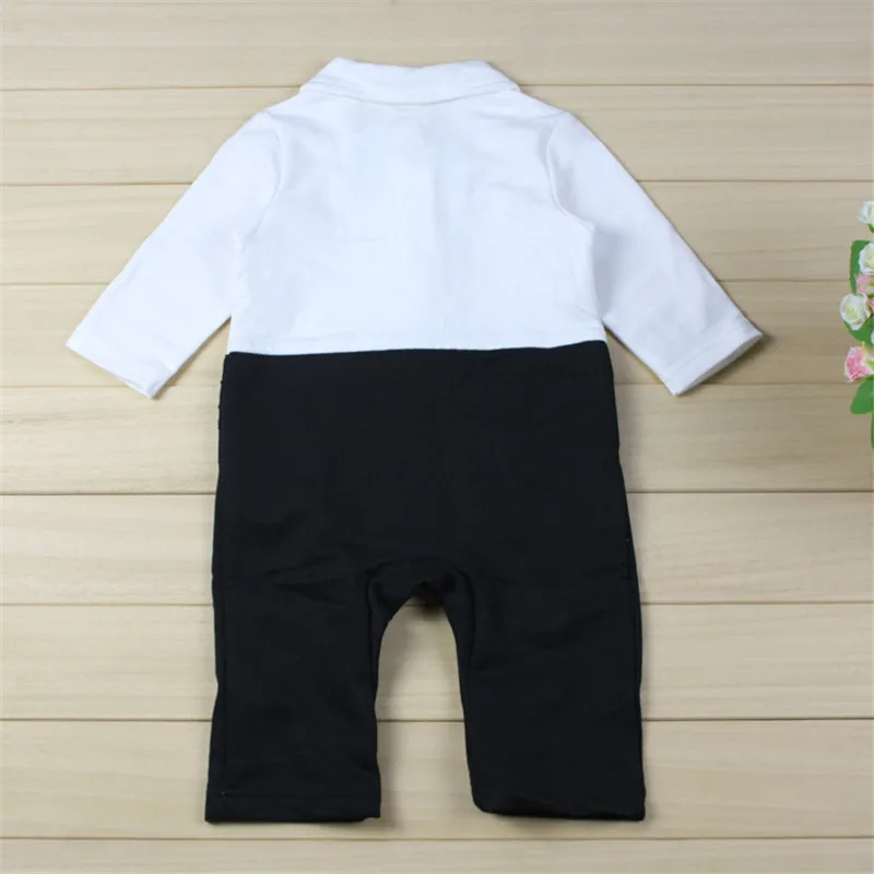 infant Jumpsuit Boys gentleman clothes spring autumn long-sleeved baby one-piece small suit Newborn romper 2-piece baby romper 
infant Jumpsuit Boys gentleman clothes spring autumn long-sleeved baby one-piece small suit Newborn romper 2-piece baby romper