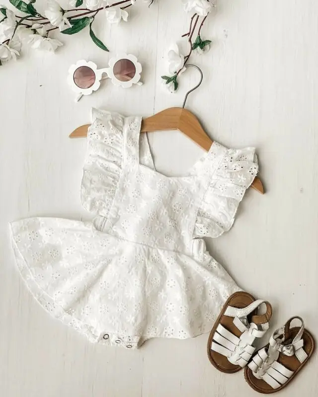 0-24M Newborn Infant Baby Girls Lace Romper Princess Ruffles Jumpsuit White Clothes Summer Baby Girls Costumes
0-24M Newborn Infant Baby Girls Lace Romper Princess Ruffles Jumpsuit White Clothes Summer Baby Girls Costumes