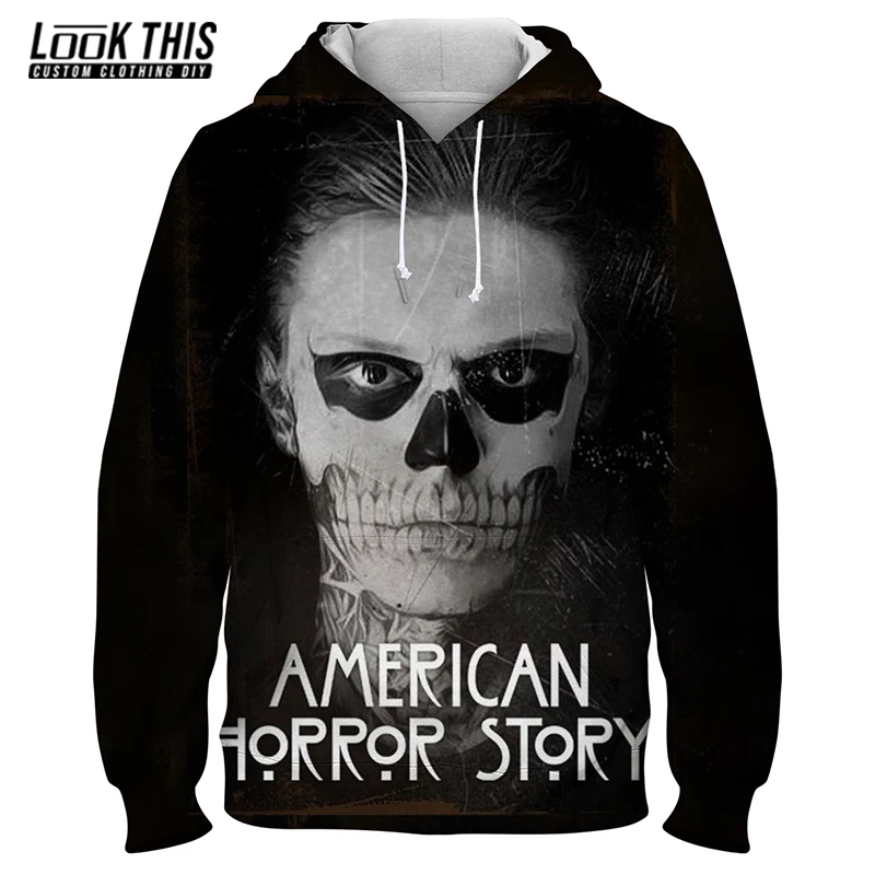 3D Hot American Horror Story Cool Men's Hoodies Boy Male Autumn 2021 Hooded Hoodie Long Sleeve Fleece Outerwear Sportswear Tops
3D Hot American Horror Story Cool Men's Hoodies Boy Male Autumn 2021 Hooded Hoodie Long Sleeve Fleece Outerwear Sportswear Tops