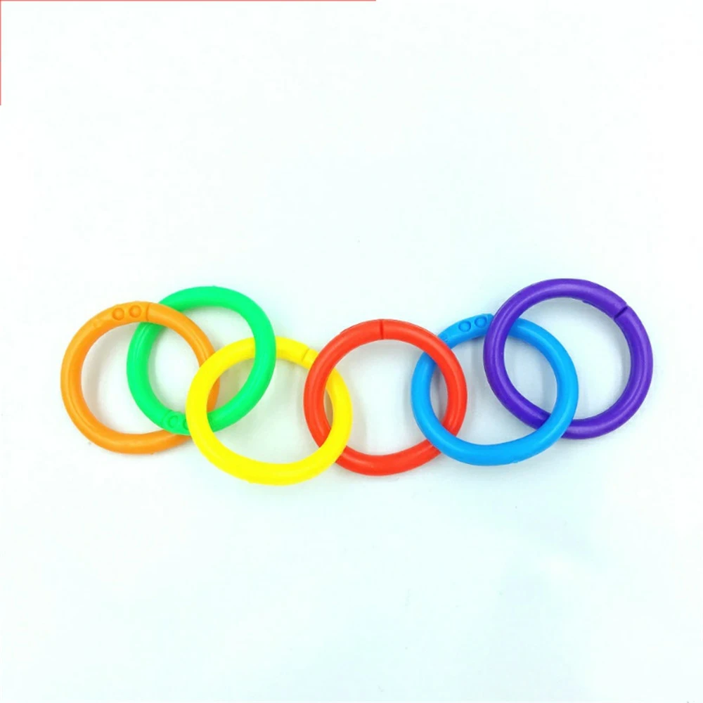 50pcs Colorful Loose Leaf Binder Rings 28mm Multifunction Circle Ring Keychain Scrapbook Binding Buckle Hoop Calendar Circle
50pcs Colorful Loose Leaf Binder Rings 28mm Multifunction Circle Ring Keychain Scrapbook Binding Buckle Hoop Calendar Circle