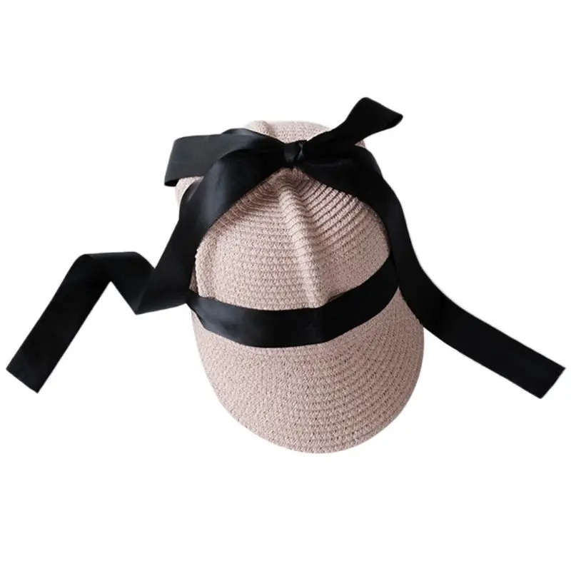 Kids Summer Woven Straw Baseball Cap Sweet Plaid Ribbon Bow Sunscreen Peaked Hat A0NF
Kids Summer Woven Straw Baseball Cap Sweet Plaid Ribbon Bow Sunscreen Peaked Hat A0NF