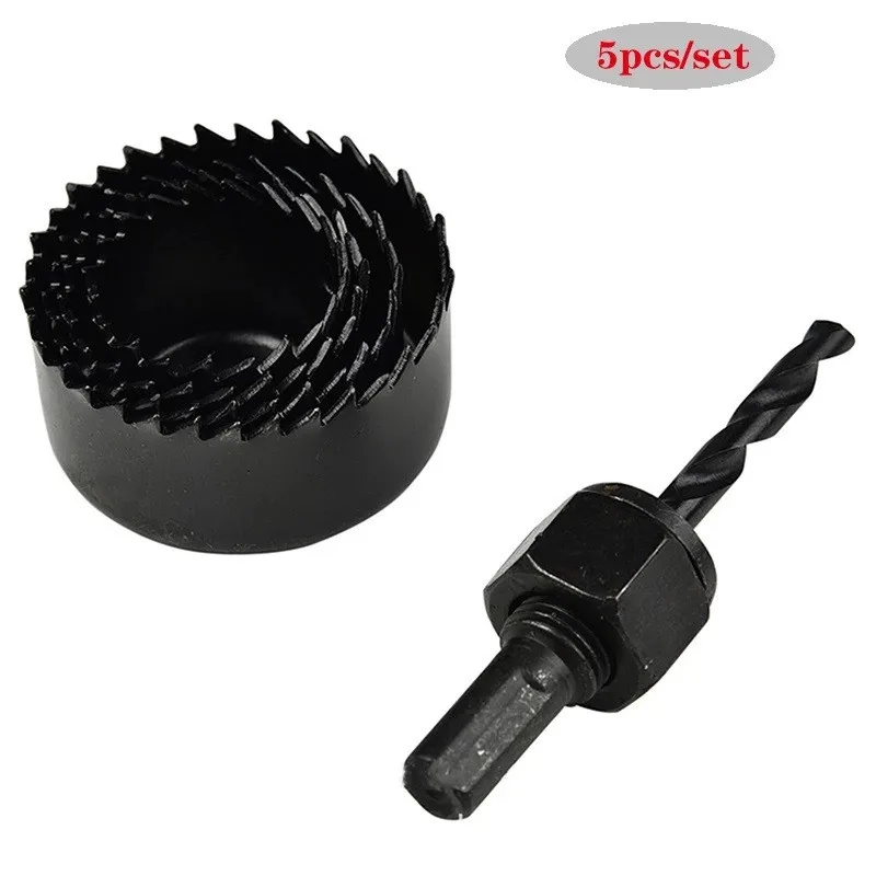 5pcs Woodworking Hole Saw Set Drill Bit Chrome Vanadium Steel 31/36/43/52mm Hole Cutter Set For Plasterboard Ceiling Wood Kit
5pcs Woodworking Hole Saw Set Drill Bit Chrome Vanadium Steel 31/36/43/52mm Hole Cutter Set For Plasterboard Ceiling Wood Kit