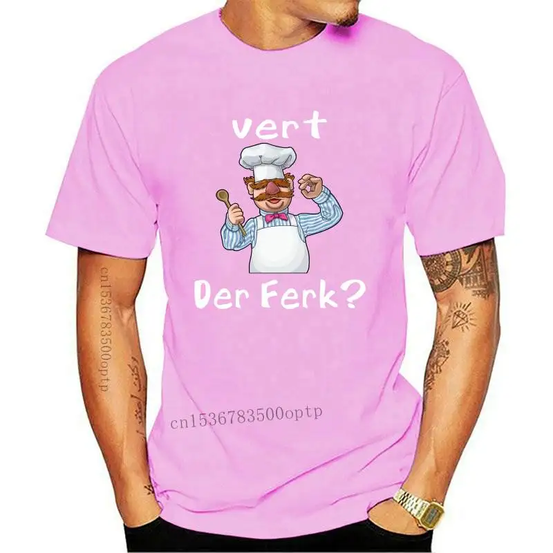 Design Men's white short sleeve t-shirt The Swedish chef Vert Der Ferk Short fashion T-shirt men
Design Men's white short sleeve t-shirt The Swedish chef Vert Der Ferk Short fashion T-shirt men