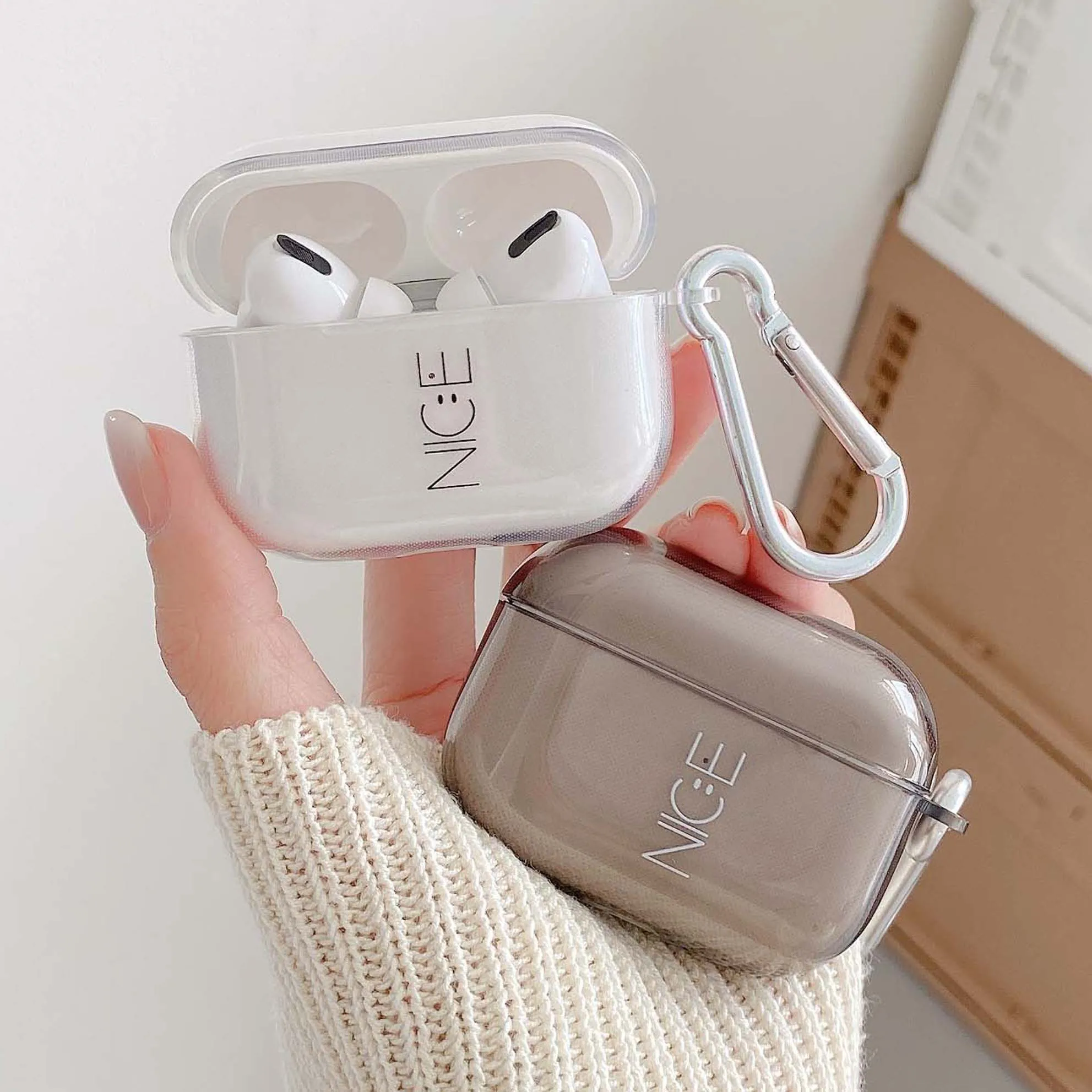 New Nice smiley silicone earphone capa funda for apple airpods 3 pro cases headphone cover for airpod 2 1 case headset funda
New Nice smiley silicone earphone capa funda for apple airpods 3 pro cases headphone cover for airpod 2 1 case headset funda