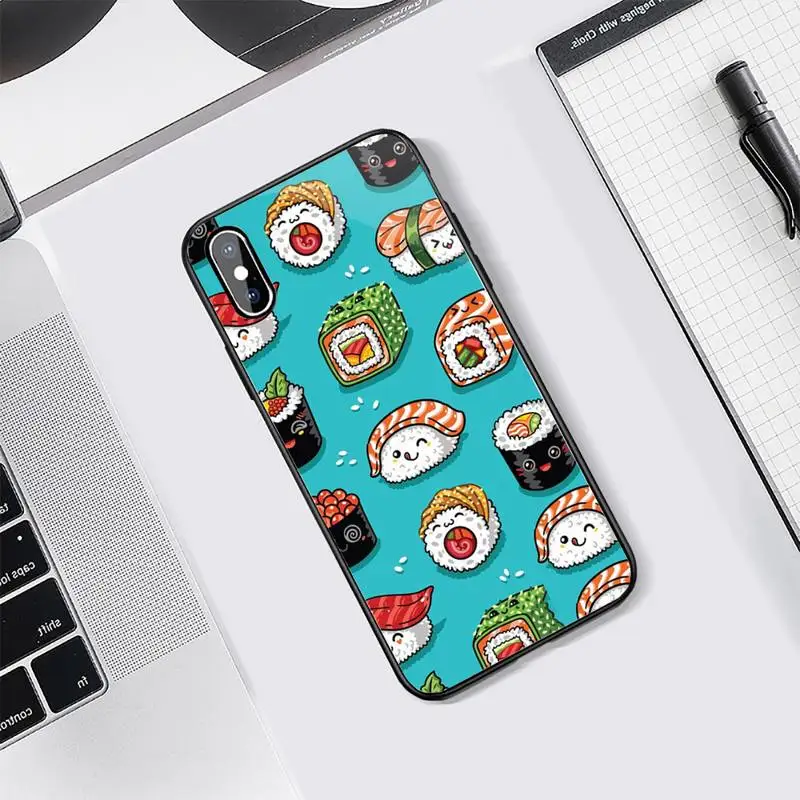 Sushi cute funny cartoon pattern luxury Phone Case funda Tempered glass For iphone 5C 6 6S 7 8 plus X XS XR 11 PRO MAX
Sushi cute funny cartoon pattern luxury Phone Case funda Tempered glass For iphone 5C 6 6S 7 8 plus X XS XR 11 PRO MAX