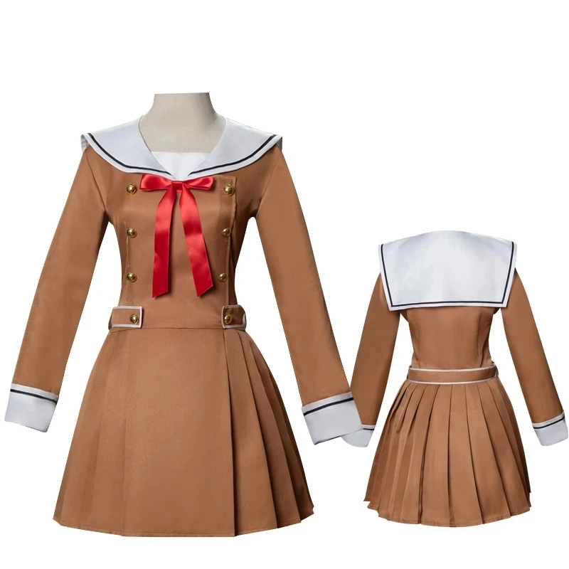 Anime BanG Dream Cosplay Costume Poppin Party Dresses Saya Yamabuki Sets Sailor Suit Toyama Kasumi School Uniform 
Anime BanG Dream Cosplay Costume Poppin Party Dresses Saya Yamabuki Sets Sailor Suit Toyama Kasumi School Uniform