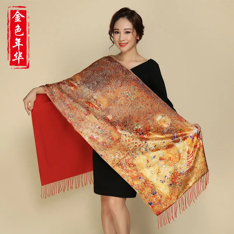 Шелковый шарф, роскошная женская Бандана с принтом, женские длинные двусторонние шарфы из пашмины с кисточками, мягкие шарфы Bufanda, женские ш...
Шелковый шарф, роскошная женская Бандана с принтом, женские длинные двусторонние шарфы из пашмины с кисточками, мягкие шарфы Bufanda, женские ш...