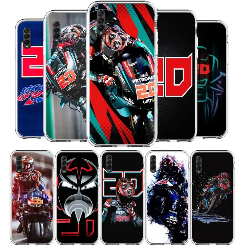 Moto NO.20 Fabio Quartararo Phone Case For Samsung Galaxy S10 S20fe S21 S30 plus ultar S6 S7 S8 S9 edge 5g clear cover
Moto NO.20 Fabio Quartararo Phone Case For Samsung Galaxy S10 S20fe S21 S30 plus ultar S6 S7 S8 S9 edge 5g clear cover