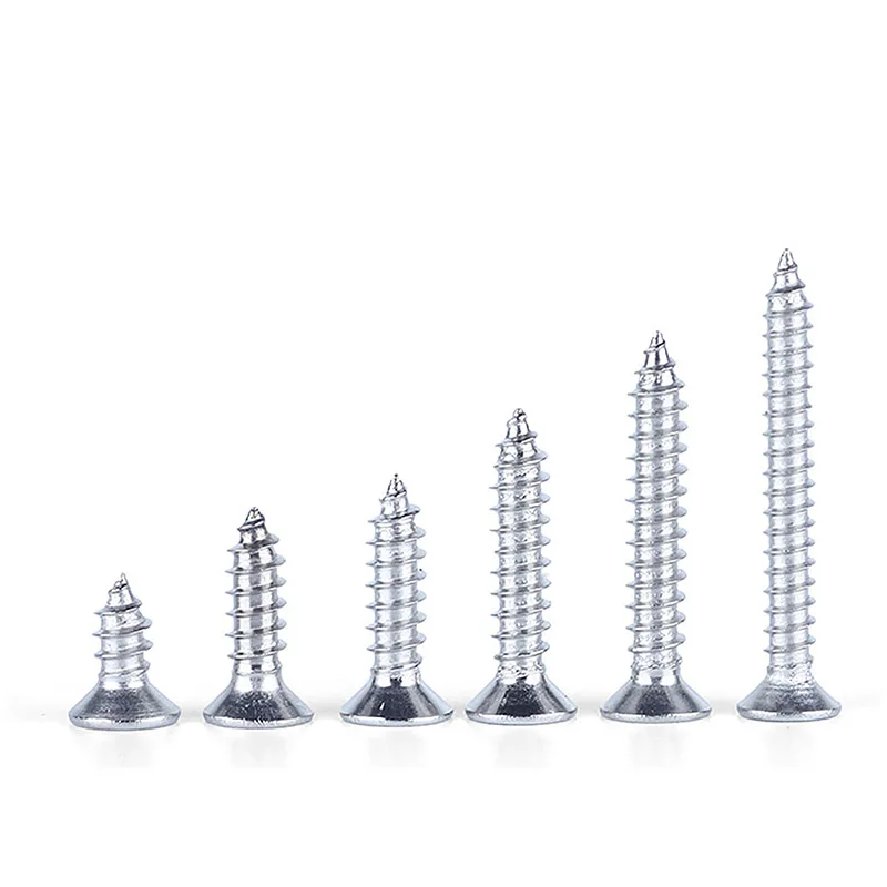 20Pcs GB846 M3 M3.5 M4.2 304 Stainless Steel Cross Recessed Flat Head Self-tapping Screws Countersunk Head Screws
20Pcs GB846 M3 M3.5 M4.2 304 Stainless Steel Cross Recessed Flat Head Self-tapping Screws Countersunk Head Screws
