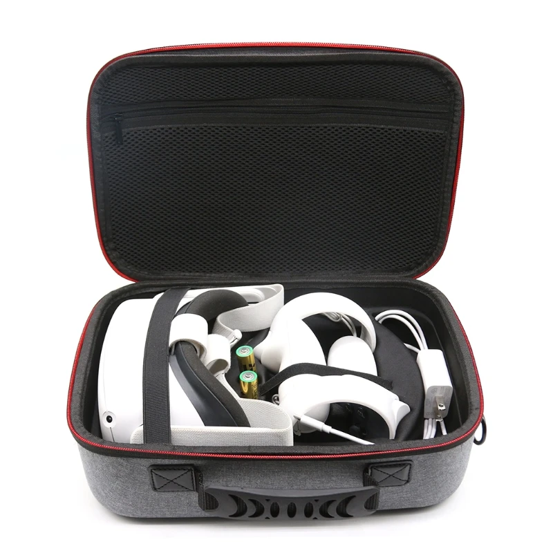 Portable EVA Travel Storage Bag Protective Case Carrying Box Cover for -Oculus Quest 2 Virtual Reality System Accessory
Portable EVA Travel Storage Bag Protective Case Carrying Box Cover for -Oculus Quest 2 Virtual Reality System Accessory
