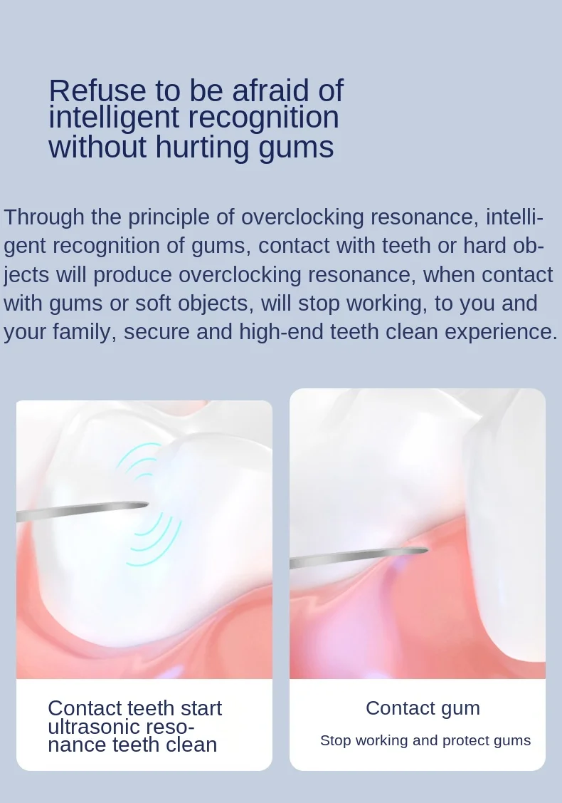 zq Xiaomi Visual Ultrasonic Teeth Cleaning Machine Household Tooth Stone Removal Remover
zq Xiaomi Visual Ultrasonic Teeth Cleaning Machine Household Tooth Stone Removal Remover