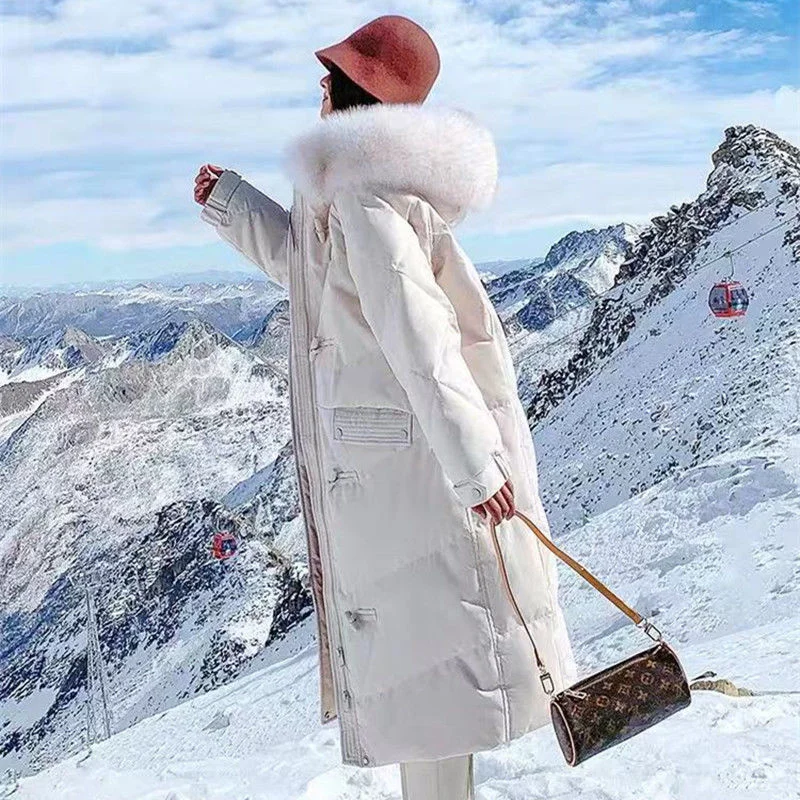 Plus Big Size Parka Women Winter Puffer Coat Goth Streetwear Long Puffy Jacket Hat Female Coats Fur Collar Outerwear Snow Wear
Plus Big Size Parka Women Winter Puffer Coat Goth Streetwear Long Puffy Jacket Hat Female Coats Fur Collar Outerwear Snow Wear