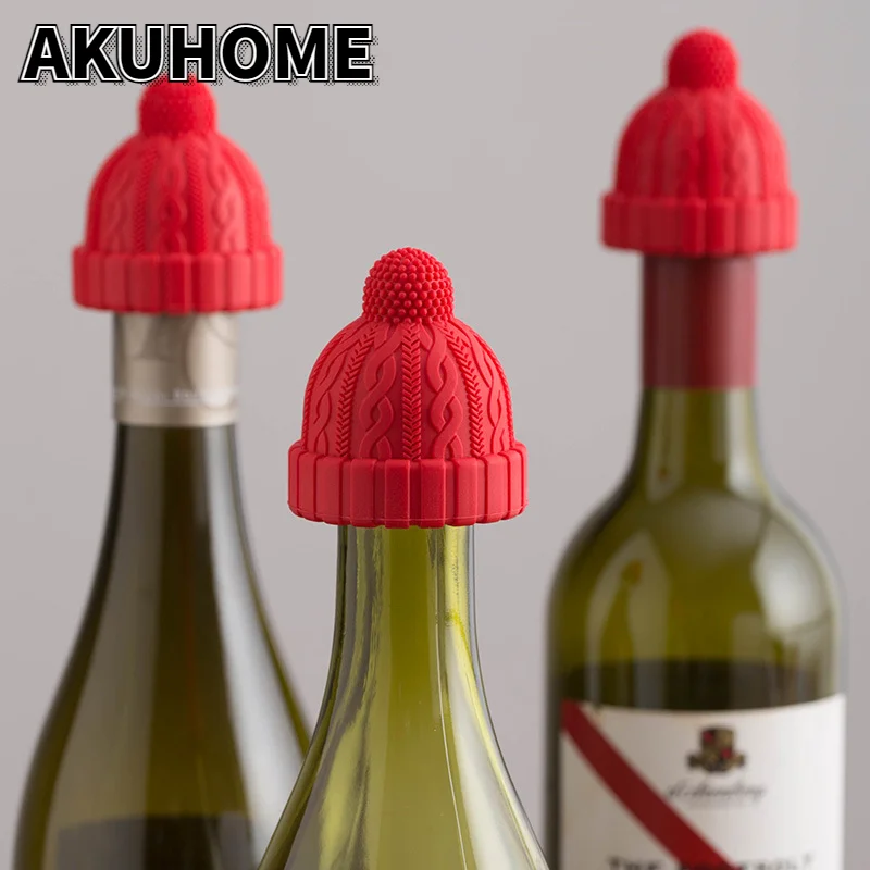 Woolen Cap Wine Bottle Stopper Creative Little Red Riding Hood Wine Bottle Cap Silicone Preservative Stopper Kitchen Gadgets
Woolen Cap Wine Bottle Stopper Creative Little Red Riding Hood Wine Bottle Cap Silicone Preservative Stopper Kitchen Gadgets