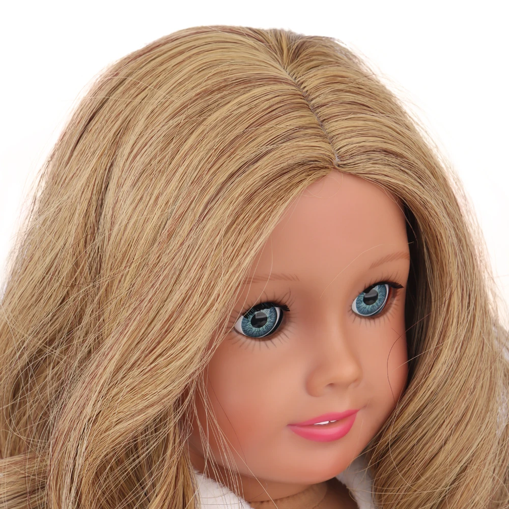 Doll Wigs for 18'' American Dolls, Girls Gift Heat Resistant Long Curly Hair Replacement Wigs for 18'' Dolls My Generation
Doll Wigs for 18'' American Dolls, Girls Gift Heat Resistant Long Curly Hair Replacement Wigs for 18'' Dolls My Generation