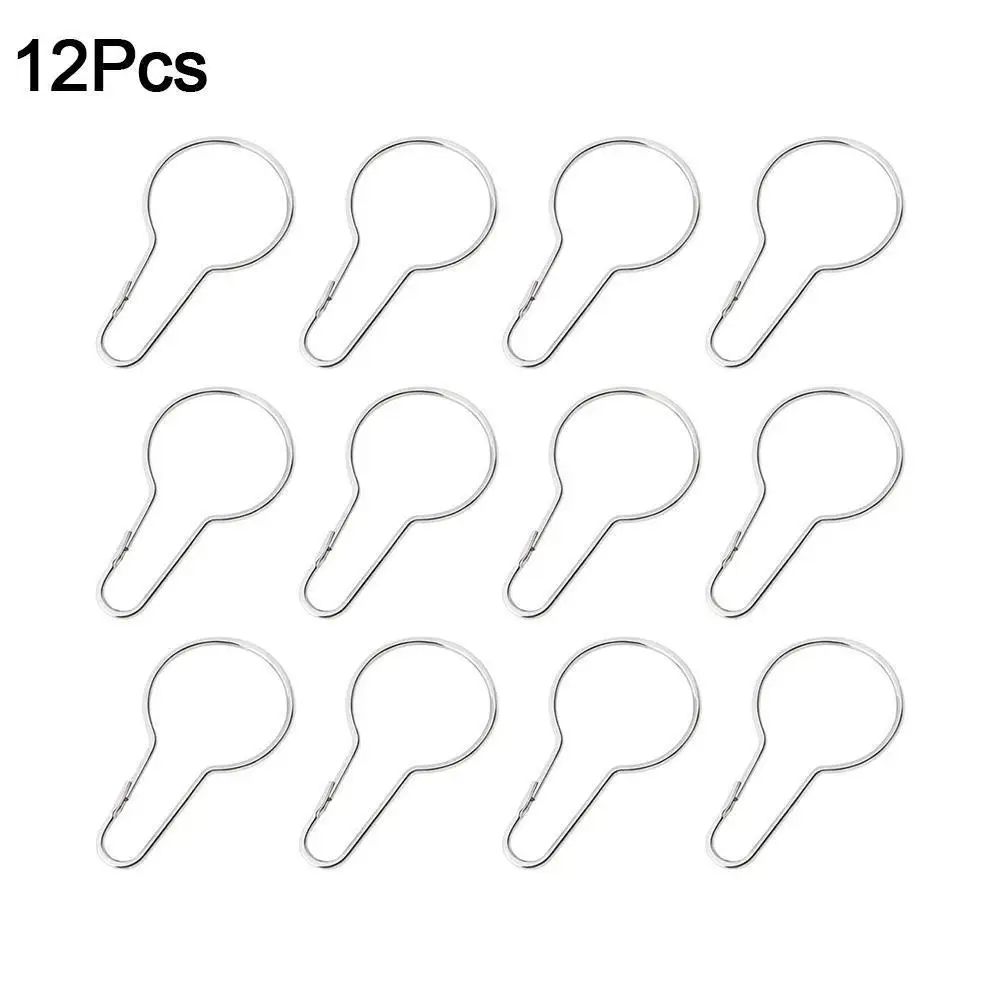 12pcs Steel Gourd Buckle Anti-rust Shower Hoist Buckle Kitchen Set Hook Curtain Hook Bathroom Gourd Metal Ring L2N8
12pcs Steel Gourd Buckle Anti-rust Shower Hoist Buckle Kitchen Set Hook Curtain Hook Bathroom Gourd Metal Ring L2N8