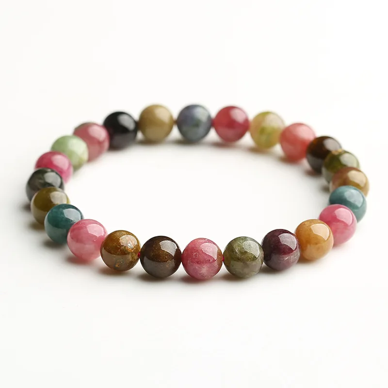 Natural Tourmaline Stone Bead Elastic Bracelet Charm Power Stone Jewelry Yoga Healing Bracelet Women best gift Dropship
Natural Tourmaline Stone Bead Elastic Bracelet Charm Power Stone Jewelry Yoga Healing Bracelet Women best gift Dropship