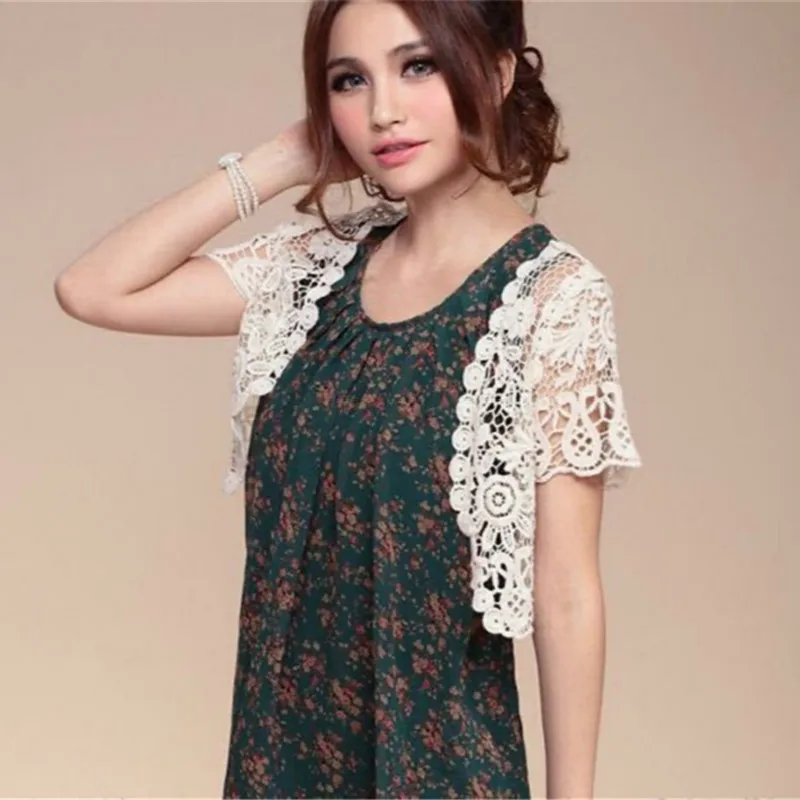 Lace White Women Short Sleeve Shrug Bolero Lace Wedding Bridal Summer Jacket Elegant Cape
Lace White Women Short Sleeve Shrug Bolero Lace Wedding Bridal Summer Jacket Elegant Cape