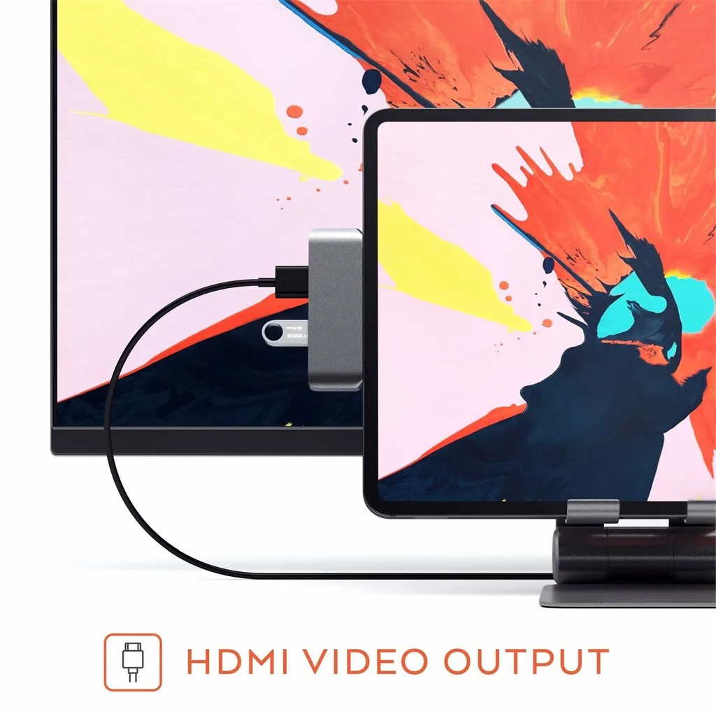 Type-C Mobile Pro Hub адаптер с USB-C PD Зарядка 4K HDMI USB 3 0 5 мм разъем для наушников samsung Galaxy Note10 +