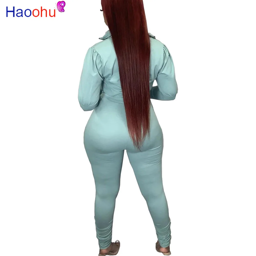 HAOOHU Tracksuit 2pcs Women Set Zipper Jacket Crop Top +Jogger Skinny Pants Two Pieces Sets Women Clothing Suits Female 
HAOOHU Tracksuit 2pcs Women Set Zipper Jacket Crop Top +Jogger Skinny Pants Two Pieces Sets Women Clothing Suits Female