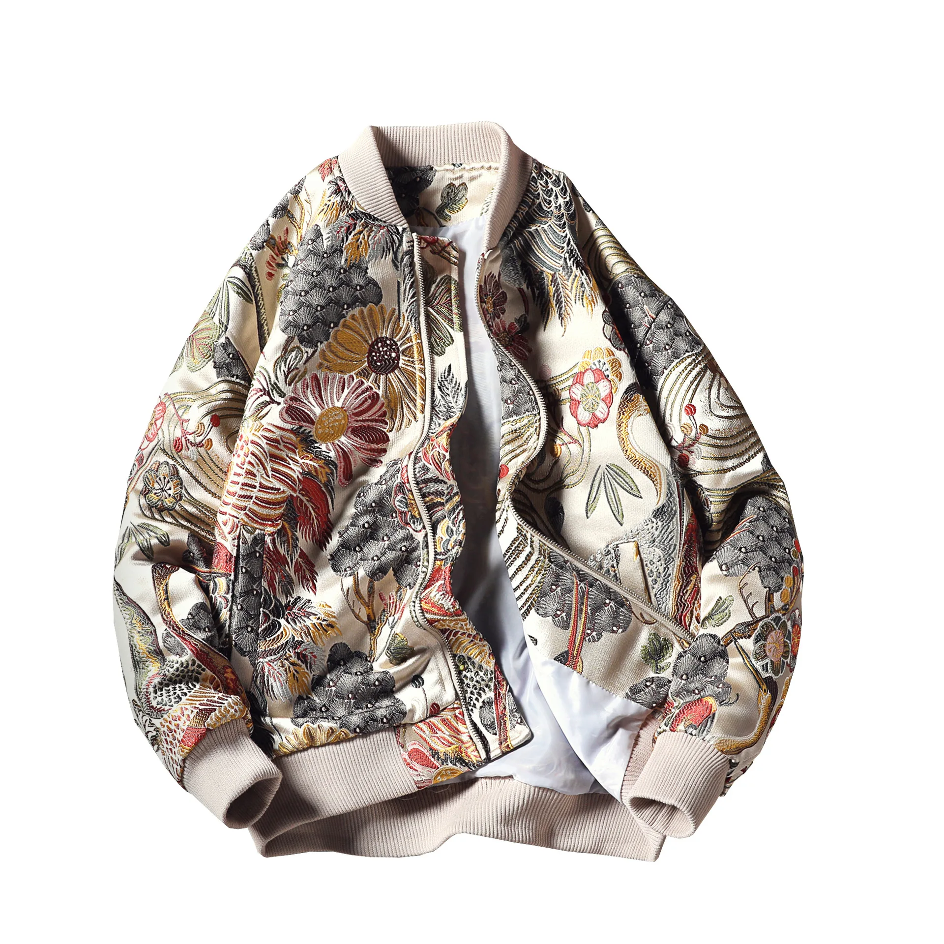 New Jacket In Autumn and Winter of 2021 Men's Hong Kong Style Embroidery Plus Size Stand Collar Men's Coat Top Men's Wear
New Jacket In Autumn and Winter of 2021 Men's Hong Kong Style Embroidery Plus Size Stand Collar Men's Coat Top Men's Wear