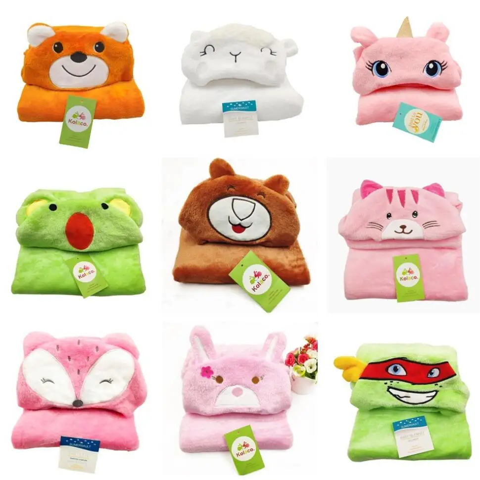 Baby Hooded Bath Towel Newborn Cute Cartoon 3D Blanket/Wrap Children Super Soft Shower Swaddle Toddler Bathrobe Towel
Baby Hooded Bath Towel Newborn Cute Cartoon 3D Blanket/Wrap Children Super Soft Shower Swaddle Toddler Bathrobe Towel